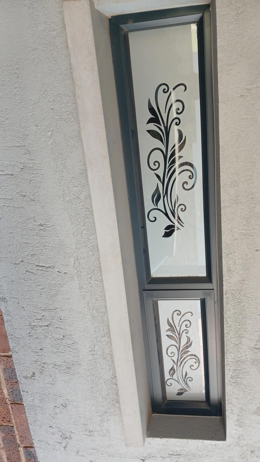 FROSTED window tinting project
